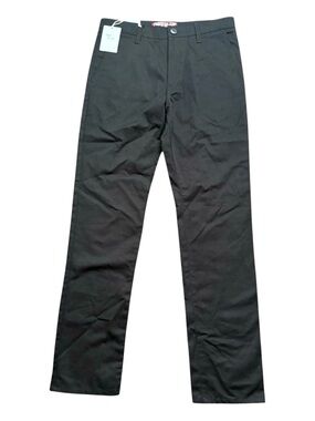 Neo Blue LA Men's Slim Straight Chino Pants Black Size 30 NWT 6501